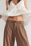 Free People Spotlight Trouser Brown