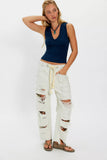 Free People Neria Tank Deep Iris