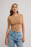 Free People Iconic Tank Tannin