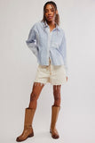 Free People Annie Babydoll Ivory Combo