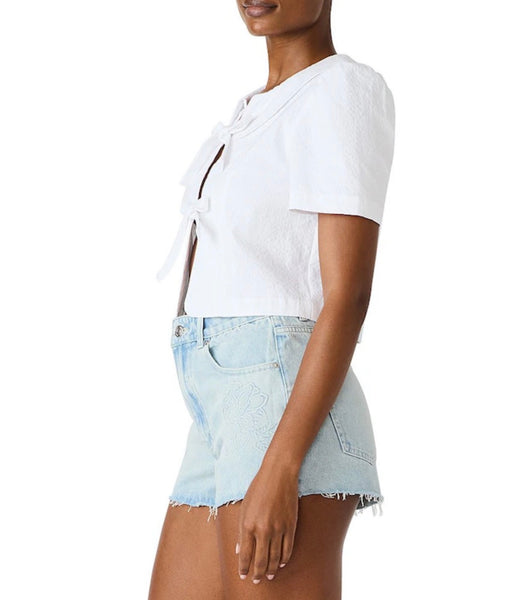 Steve Madden Barrette Top White