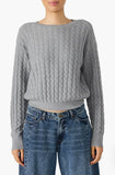Steve Madden Minna Sweater Grey Heather