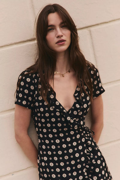 Free People Wildest Dreams Mini Black Combo
