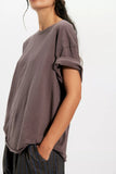 Free People Nina Tee Mochaccino