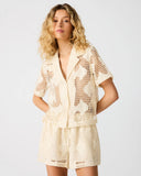 Steve Madden Sandra Short Ivory