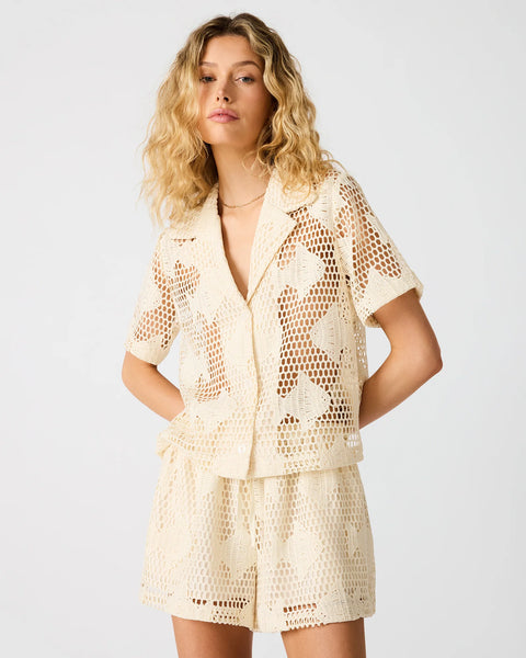 Steve Madden Sandra Short Ivory