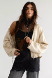 Free People One More Time Mini Slip Black