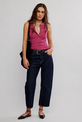 Free People Jamie Henley Tank Sangria