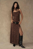 Free People Kiki Kitten Heel Boot Black Leather