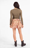 Olive Crewneck Top