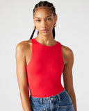 Steve Madden Nico Bodysuit Red