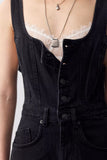 Free People Corsica Jumpsuit Raven