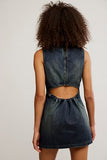 Free People Atlas denim Mini Vintage Indigo