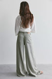 Free People Haven Mr Baggy Wide Leg Jean Seagrass