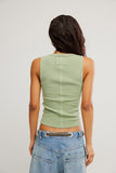 Free People Jamie Henley Tank Mistle Toe