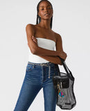 Steve Madden Aria Reversible Tube Top Black/White