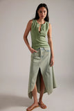 Free People Jamie Henley Tank Mistle Toe