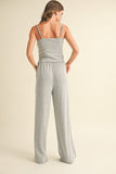 Heather Striped Knit Pant