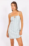 Blue Ivory Flying Kite Mini Dress
