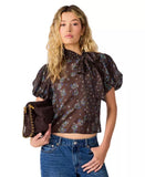Steve Madden Lolanie Top Dark Espresso