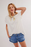 Free People Nina Tee Ivory