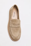 Free People Lana Loafer Taupe Suede