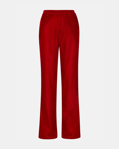 Steve Madden Mercer Pant Red Velvet