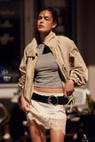 Free People Chelsea Jacket Oatmeal