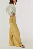 Free People Breezy Denim Pull On Antelope