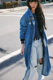 Free People Cool of the Night Cardi Black