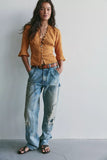 Free People Salone Eyelet Top Bronzer