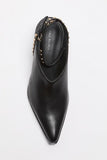 Free People Tell Me About It Studded Black Leather