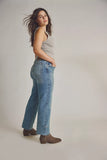Free People Risk Taker Mid-Rise Straight Mantra