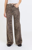 DAZE Far Out High Rise Wide Leg Cool Cat