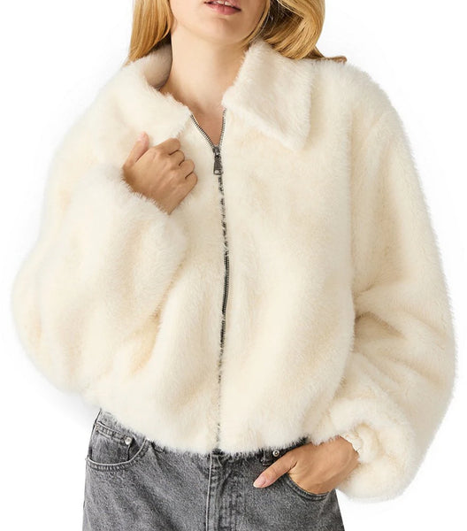 Steve Madden Evanie Coat Cream