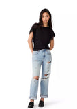 Steve Madden Paloma Knit Top Black
