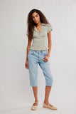 Free People Camp Crush Shirt Neutral