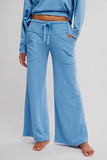 Free People Staycation Lounge Pant Blissful Blue