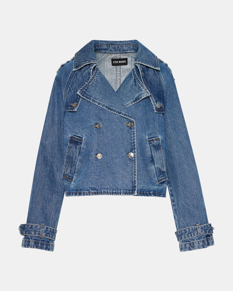 Steve Madden Sirus Jacket Denim