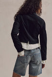 Free People Cloud Nine Blazer Black