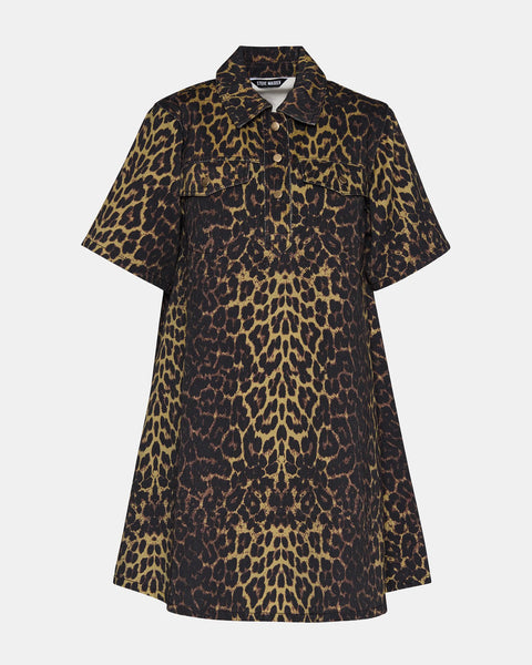 Steve Madden Freddy Dress Hot Spots Print