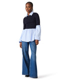 Steve Madden Lenny Knit Top Midnight