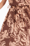 Oak Beige Rustic Charm Midi Skirt