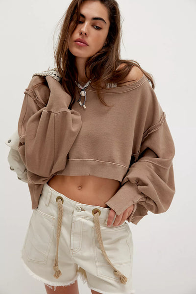 Free People Moxie Shorts White