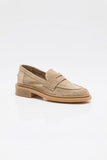 Free People Lana Loafer Taupe Suede
