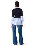 Steve Madden Lenny Knit Top Midnight