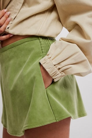 Free People Paradise Found Suede Going Green