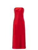 Steve Madden Jessamine Dress Dark Red