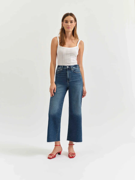 DAZE Pleaser High Rise Wide Ankle Uptown