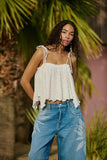 Free People Briana Tank Sugar Swizzle